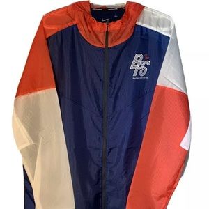 Nike Blue Ribbon Sports Track Club Packable Running Jacket Size XL
